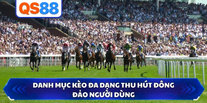 Danh mục kèo đa dạng thu hút đông đảo người dùng